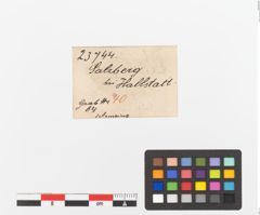 Etiketten zu Bronzenarmreif (NHMW-PRAE-023744)